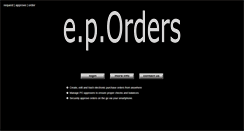 Desktop Screenshot of eporders.com