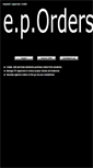 Mobile Screenshot of eporders.com